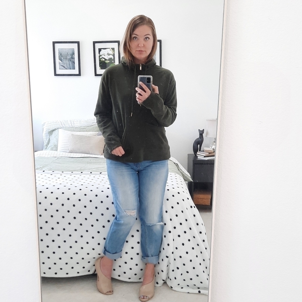 All In Motion Olive Green Hoodie L 2020